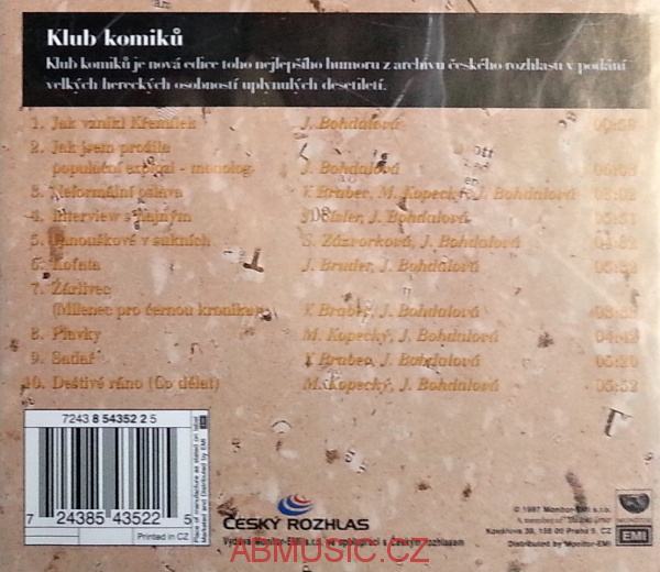 Jiřina Bohdalová - Klub komiků 1