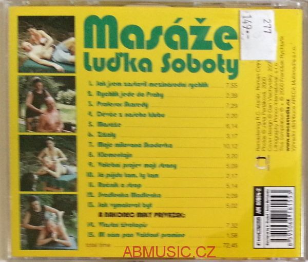 Masáže Luďka Soboty - CD