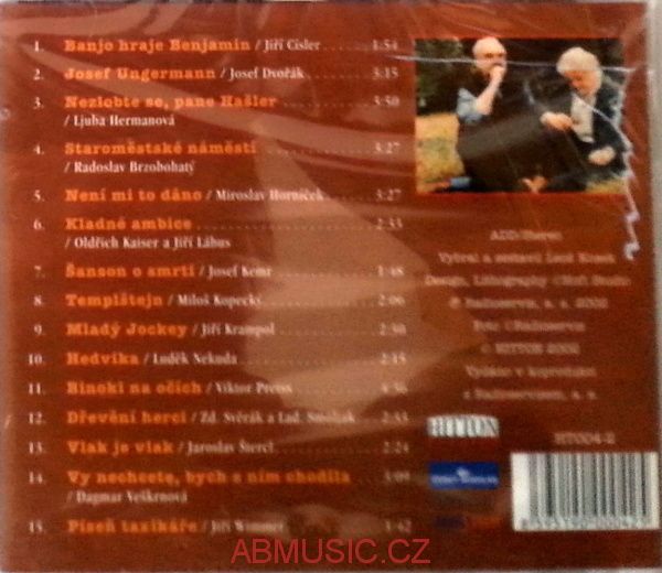 Herci zpívající CD - Kemr , Kopecký , Svěrák , Smoljak ....