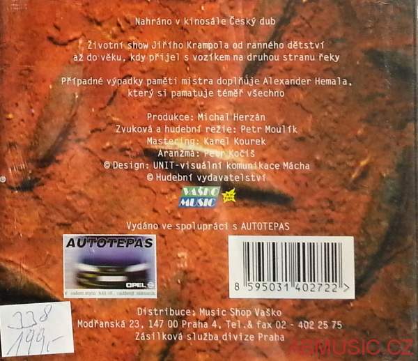 Jiří Krampol - Do důchodu jedině ve III. nápravné skupině , CD , CD