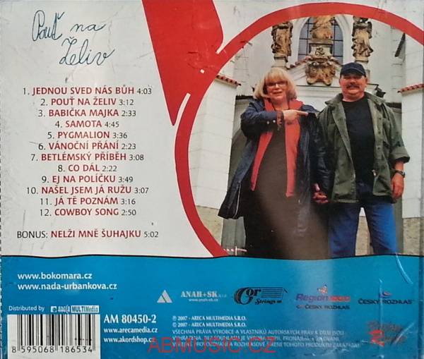 Naďa Urbánková a Bokomara - Pouť na Želiv CD