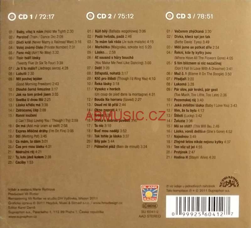 Zlatá kolekce 1968-2010 - Marie Rottrová 3CD 