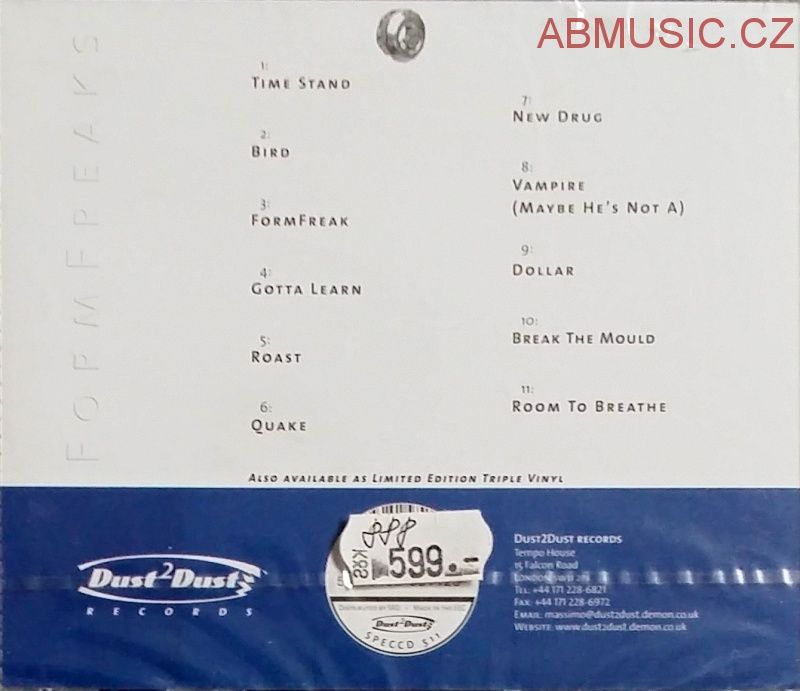 DANMASS - Form Freaks CD