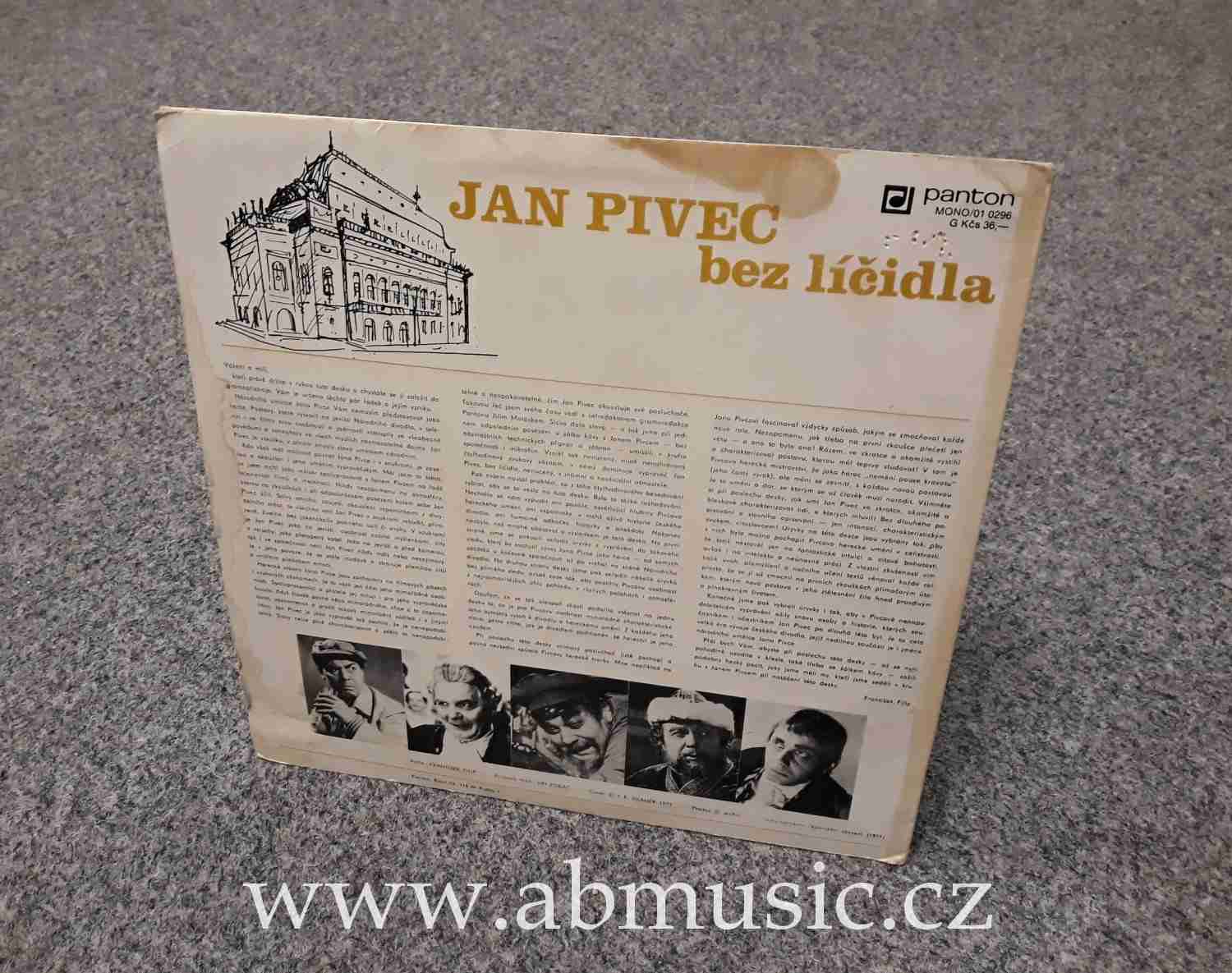 LP Jan Pivec - Bez líčidla