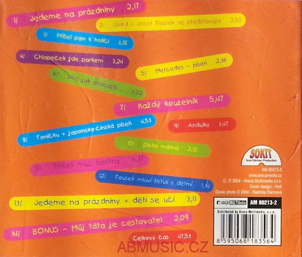 Josef Fousek - Dětské vtipy a anekdoty , CD