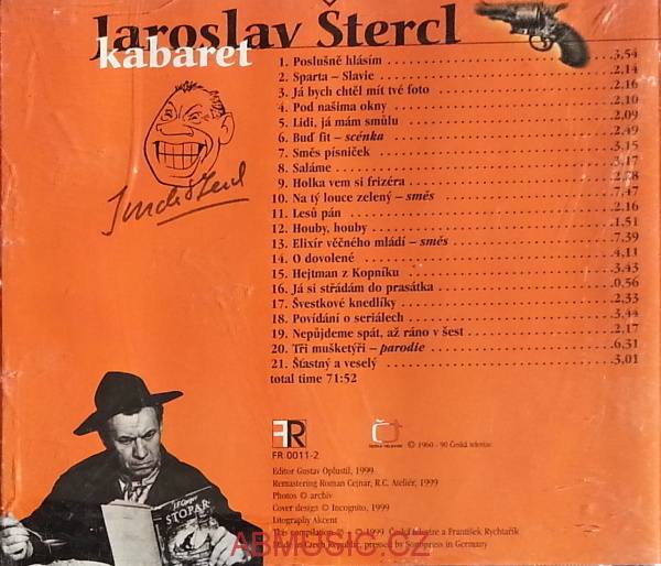 Jaroslav Štercl - Kabaret , CD