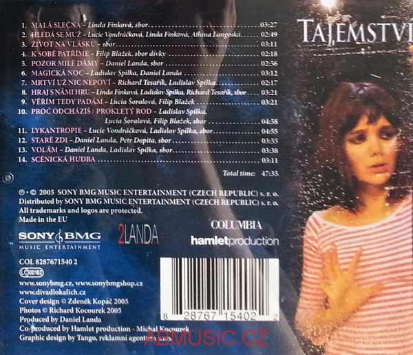 Daniel Landa - Muzikál Tajemství CD