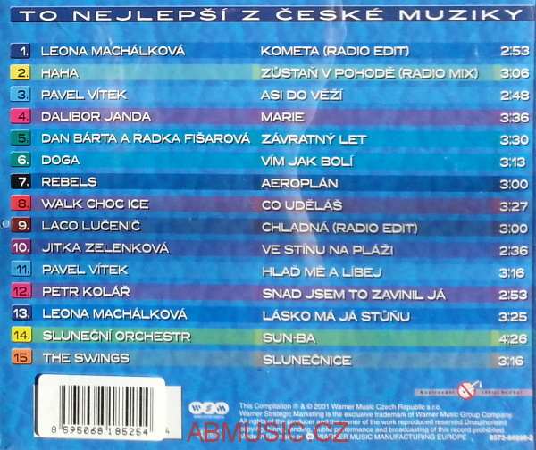 CD To nejlepší z české muziky , Janda , Rebels , Vítek
