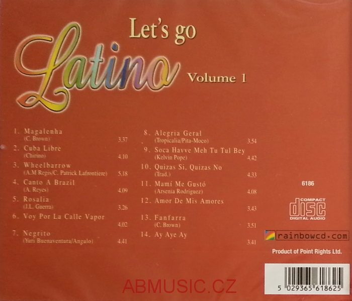 Let´s go Latino Volume 1 , CD