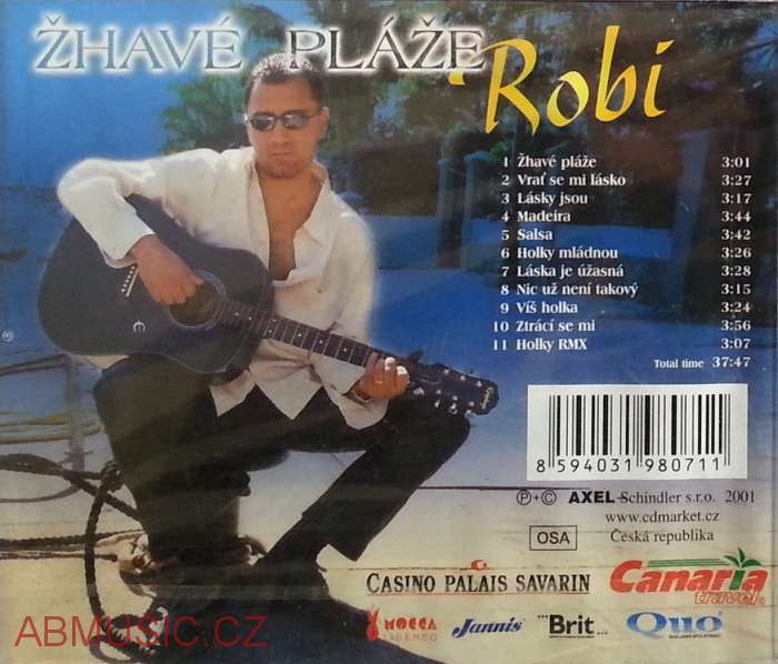 Žhavé pláže - Robi , CD