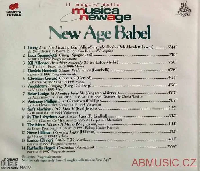 Il meglio della musica new age - New Age Babel CD