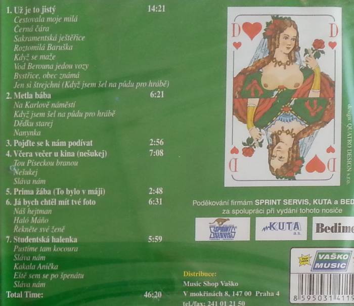Hambaté písničky Sprostonárodní, hospodské, s hvězdičkou...CD