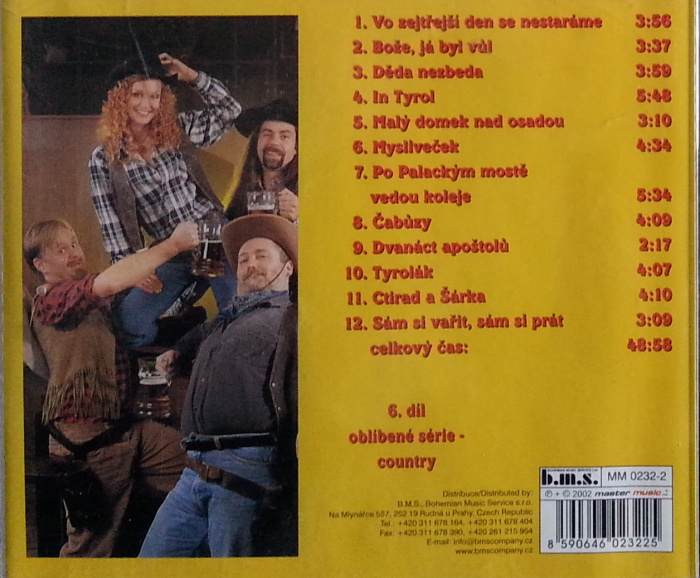 CD V hospodě 6 - Lehce přisprostlé country