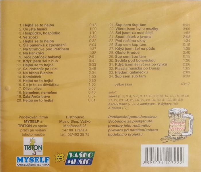 Hospodské písničky , CD