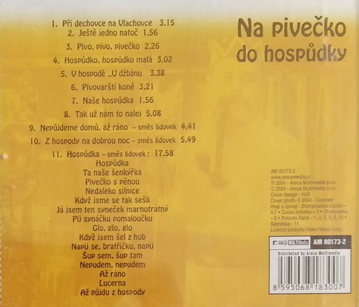 Na pivečko do hospůdky , CD