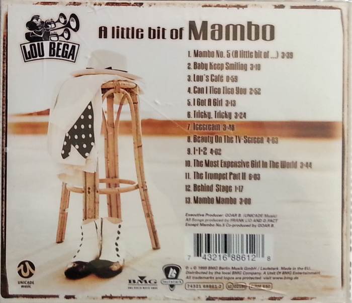 Lou Bega - A Little Bit Of Mambo ,CD
