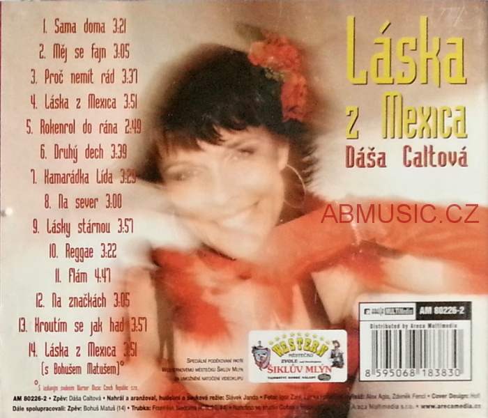 Dáša Caltová - Láska z Mexica ( Bohuš Matuš ) CD