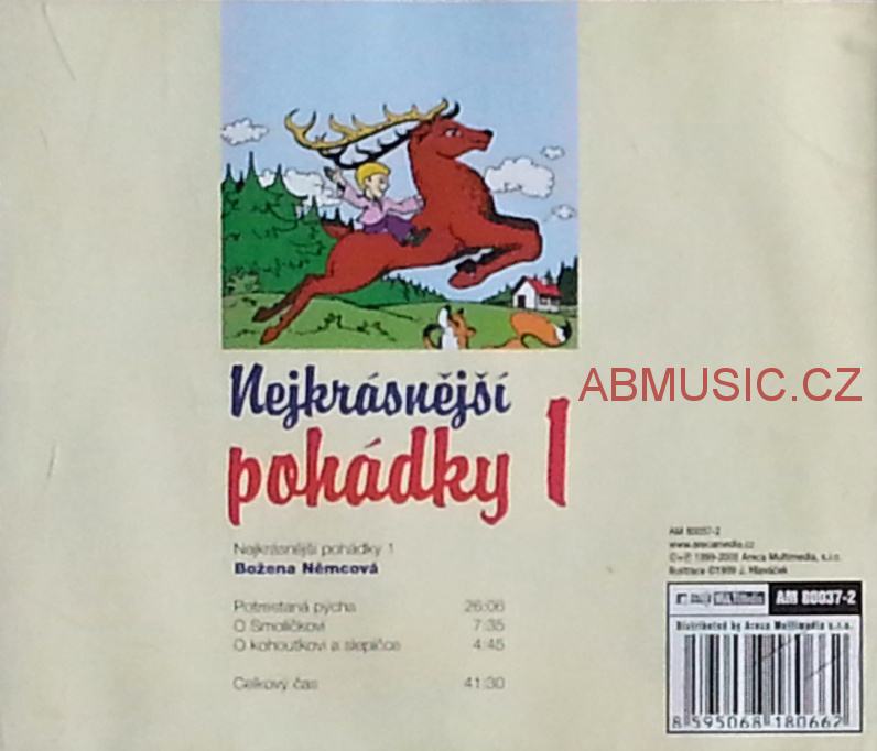 CD Nejkrásnější pohádky 1 - O Smolíčkovi ...