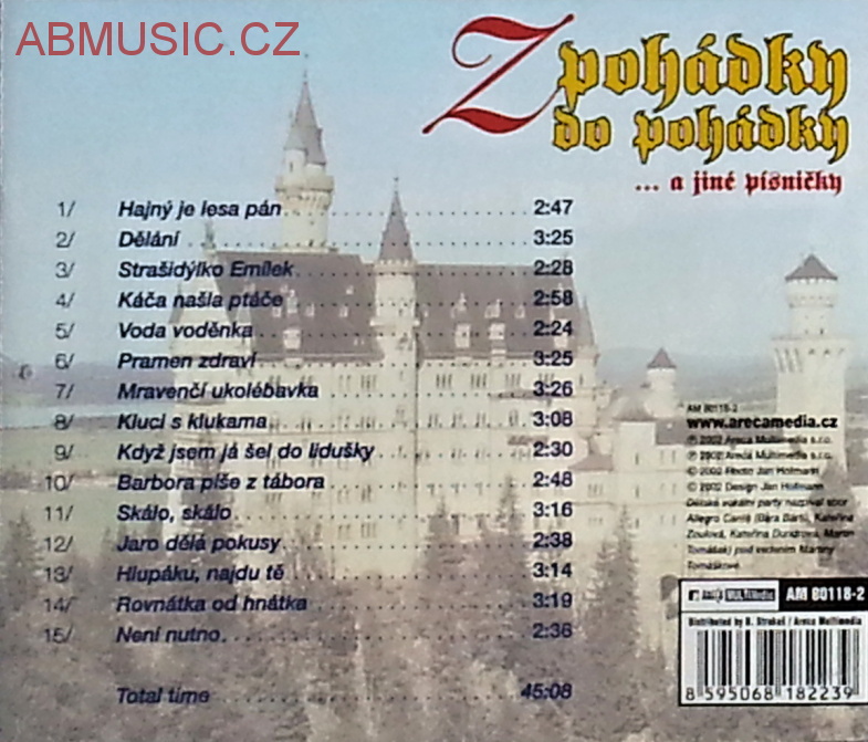 Z pohádky do pohádky - Písničky Zdeněk Svěrák a Jaroslav Uhlíř , CD