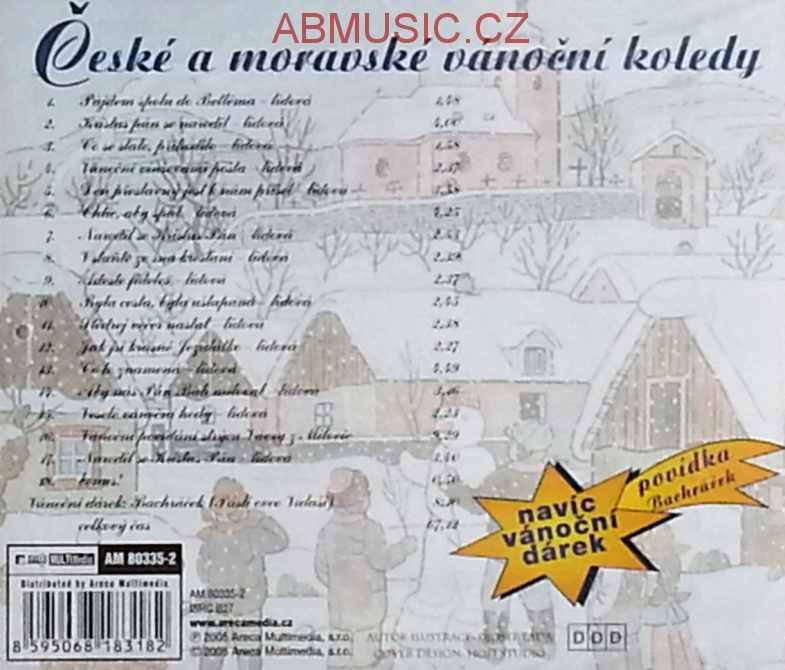 České a moravské vánoční koledy , CD