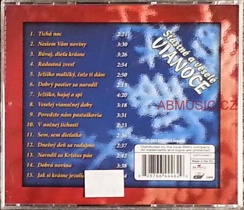 Šťastné a veselé vianoce , CD