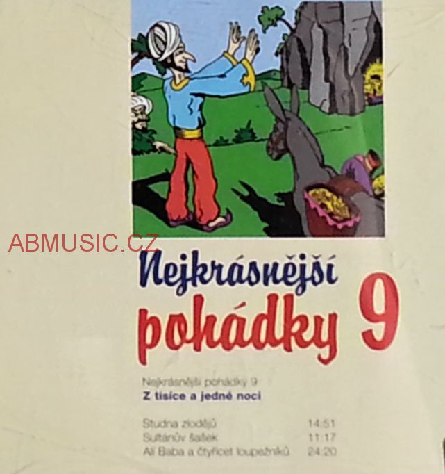 CD Nejkrásnější pohádky 9 - Ali Baba ... CD