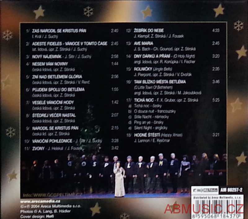 ZUZANA STIRSKÁ & GOSPEL TIME - Bez toho nejsou Vánoce , CD