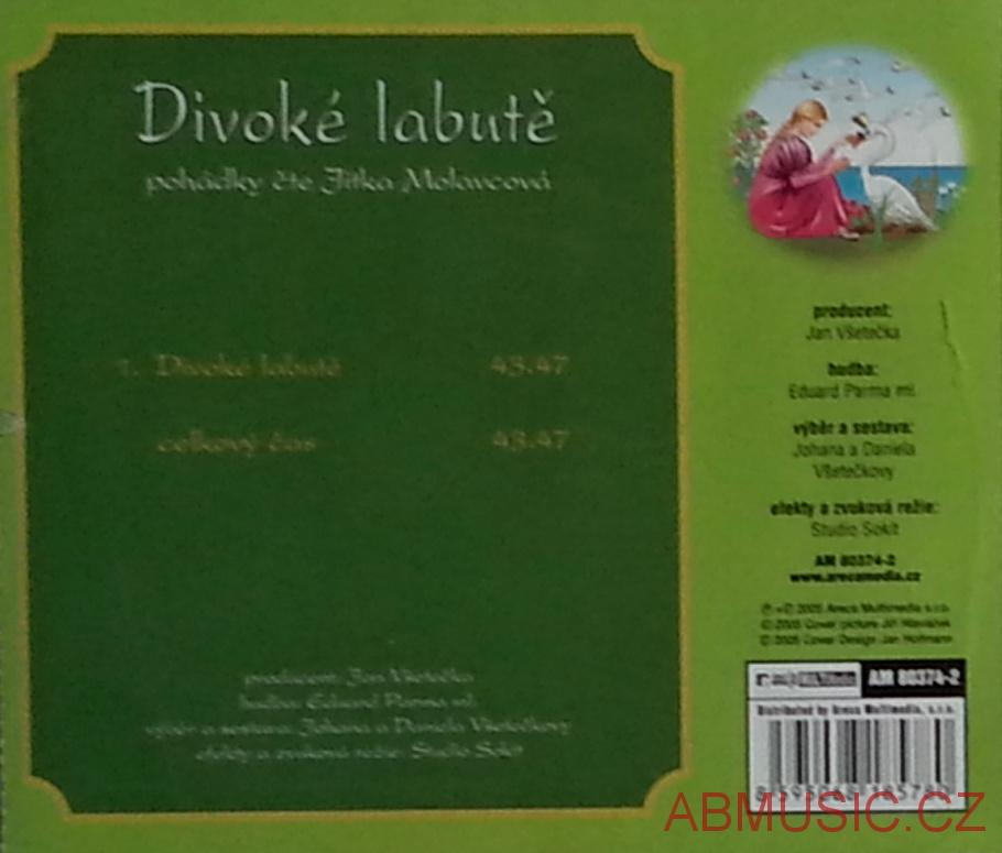 CD Hans Christian Andersen - Divoké labutě 