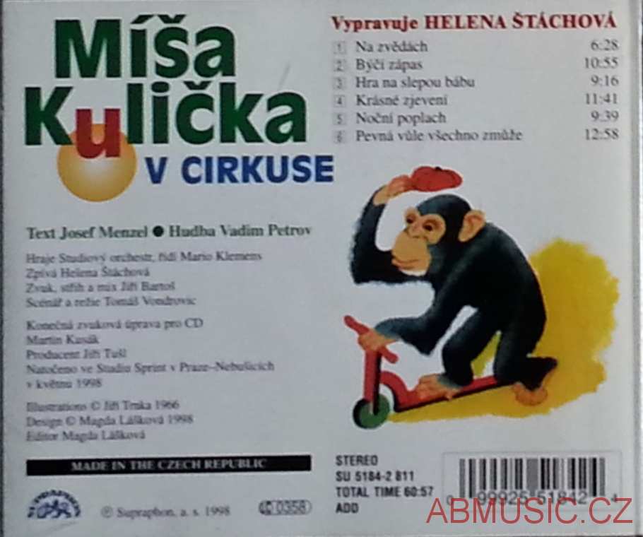 Míša Kulička v cirkuse CD