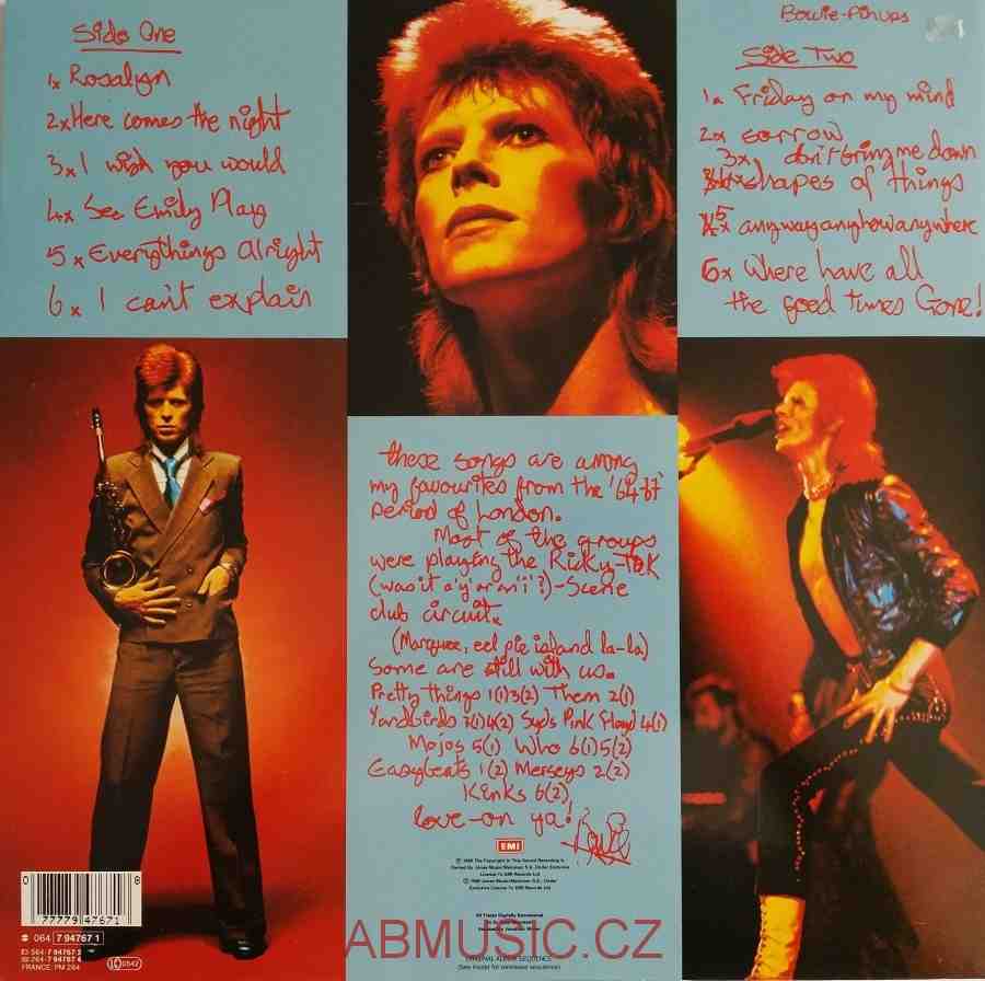 DAVID BOWIE - Pin Ups LP deska / Vinyl