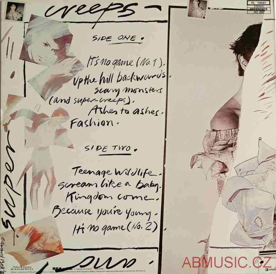 DAVID BOWIE - Scary Monsters LP deska / Vinyl