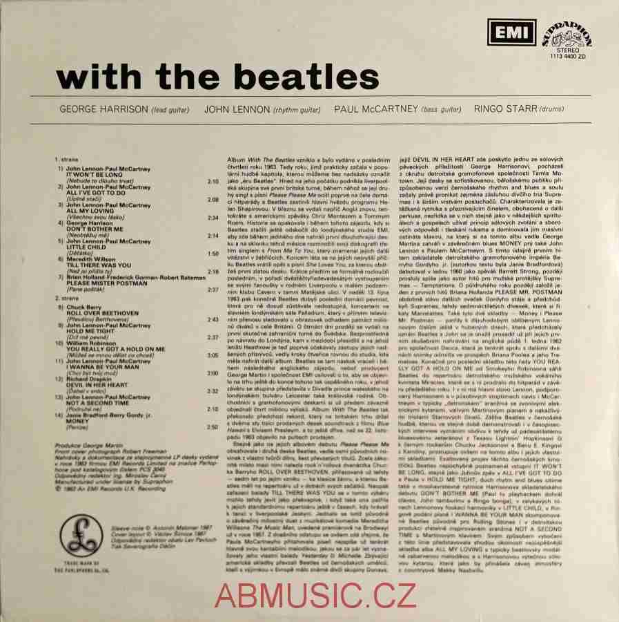 LP The Beatles - With The Beatles LP deska / Vinyl