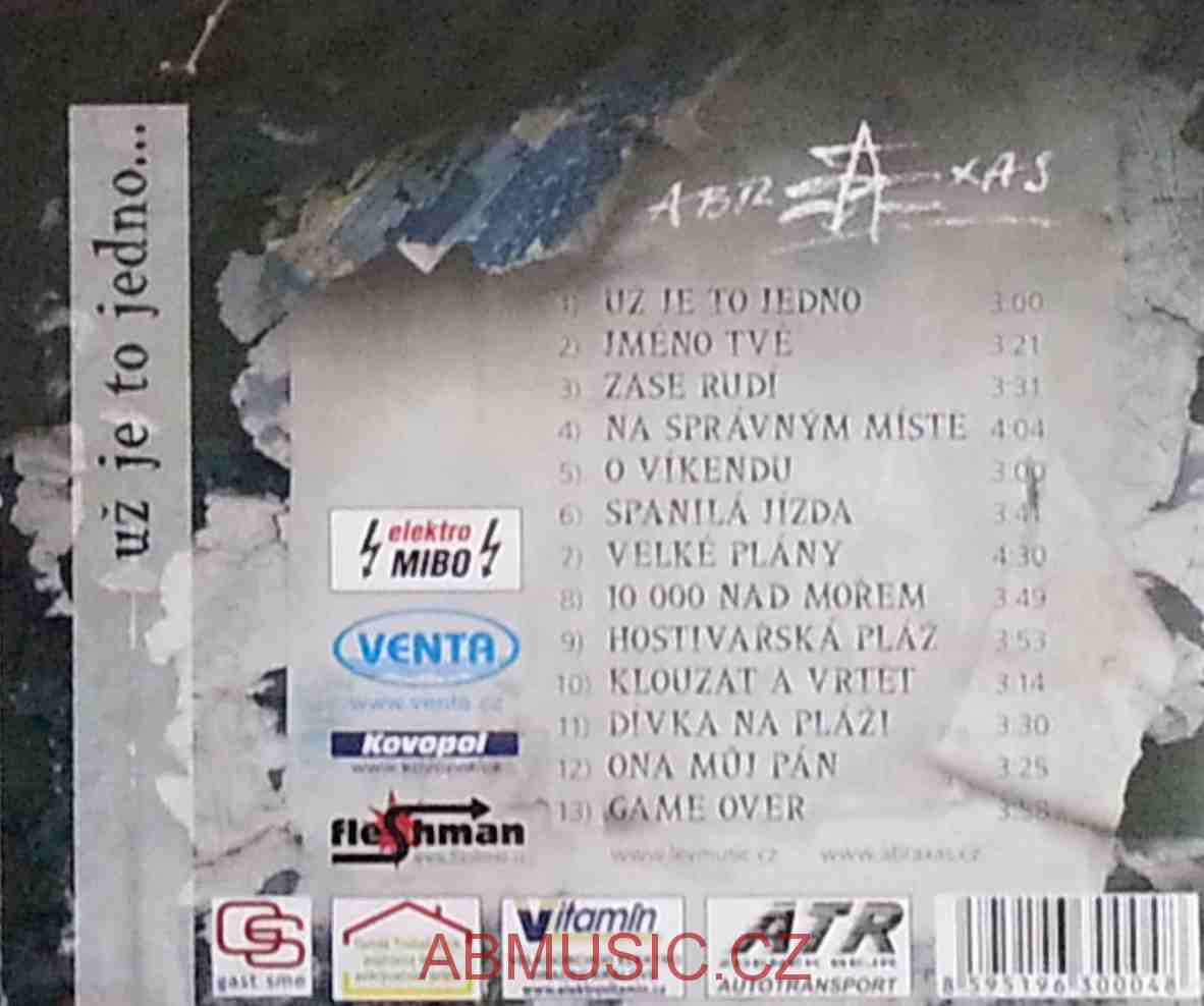 ABRAXAS - Už je to jedno ... CD
