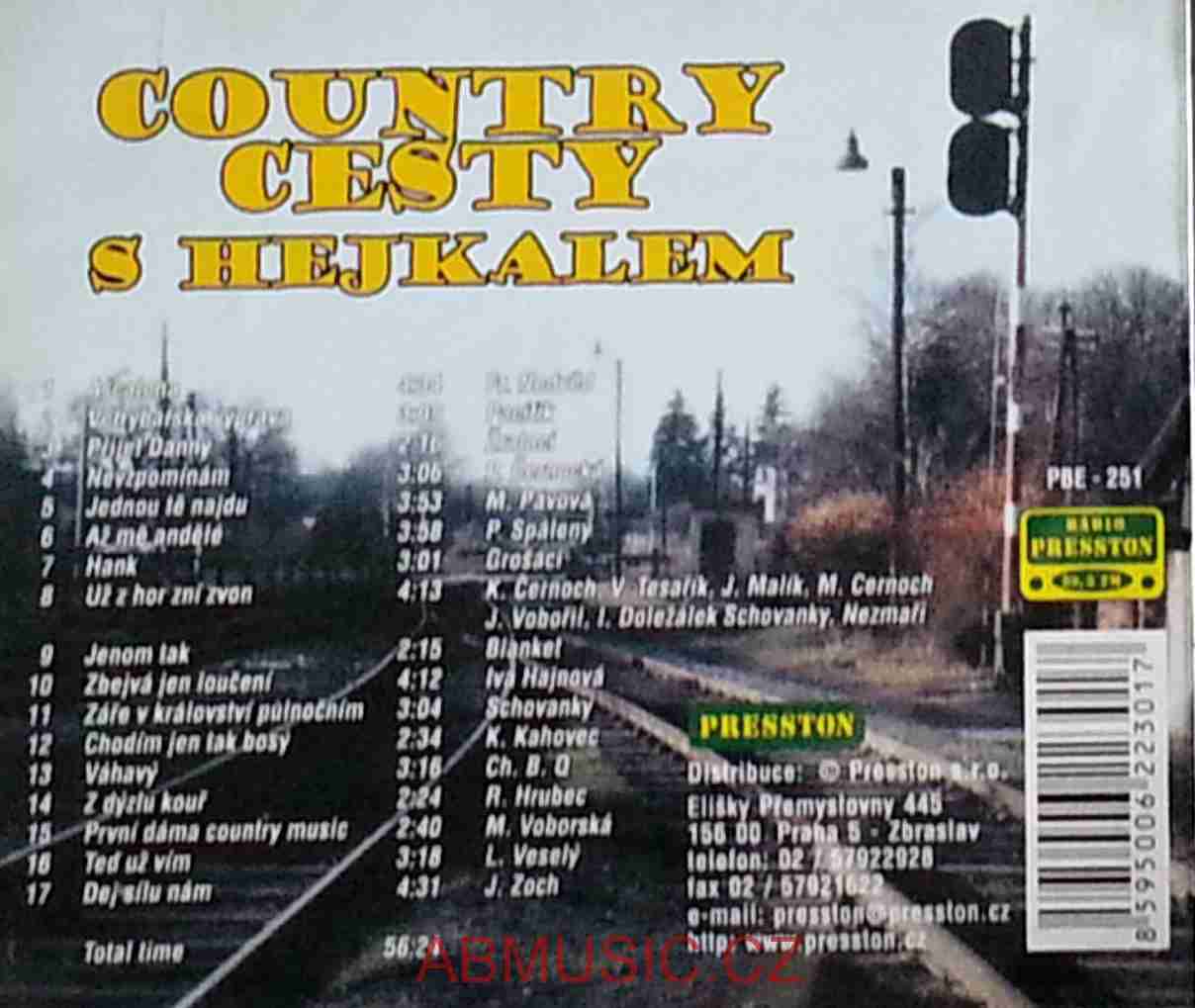 Country cesty s Hejkalem , CD