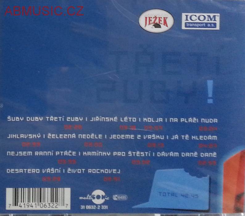 Jarda Hypochondr - Třetí zuby , CD