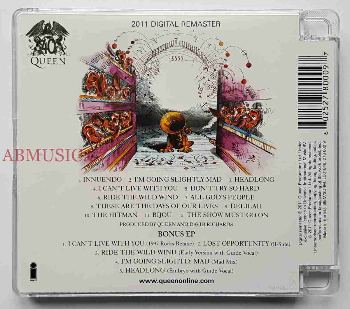 Queen - Innuendo / Remastered 2011 / 2CD