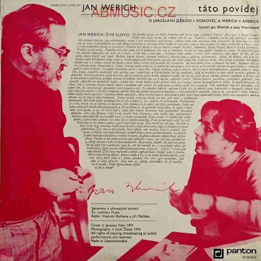 LP Jan Werich - Táto povídej 2.