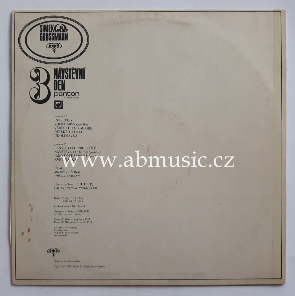 Šimek a Grossmann - Návštěvní den 3.