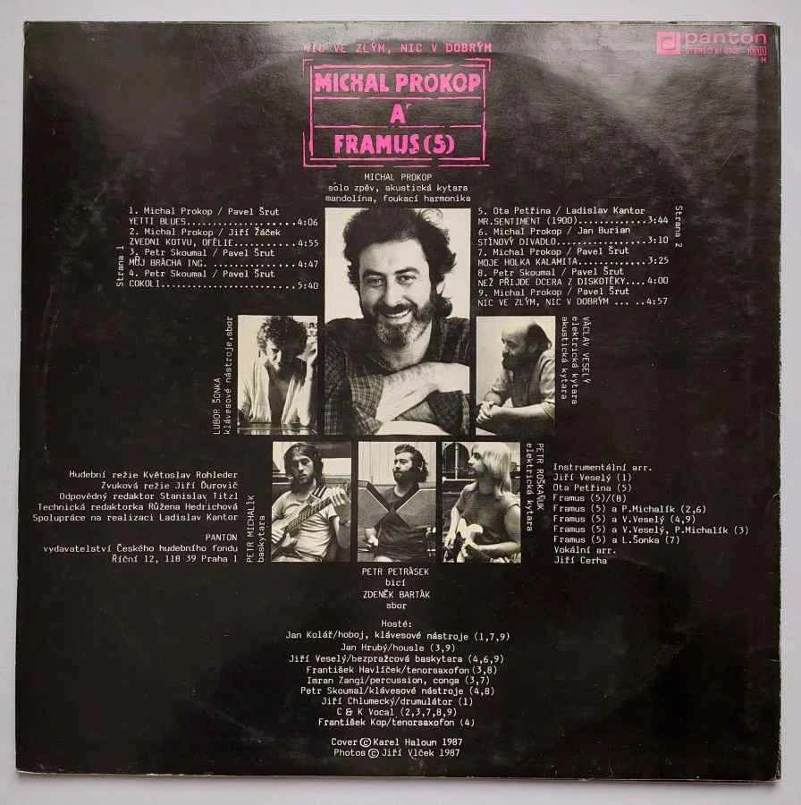 LP Michal Prokop a Framus 5 - Nic ve zlým, nic v dobrým