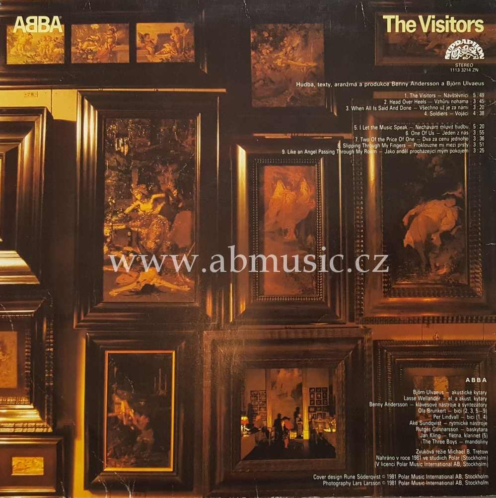 LP ABBA - THE VISITORS - LP deska / Vinyl