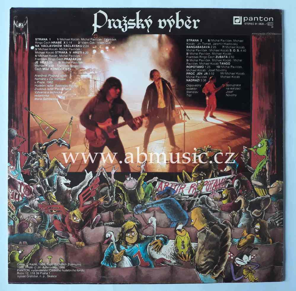 LP Pražský výběr - Straka v hrsti originál