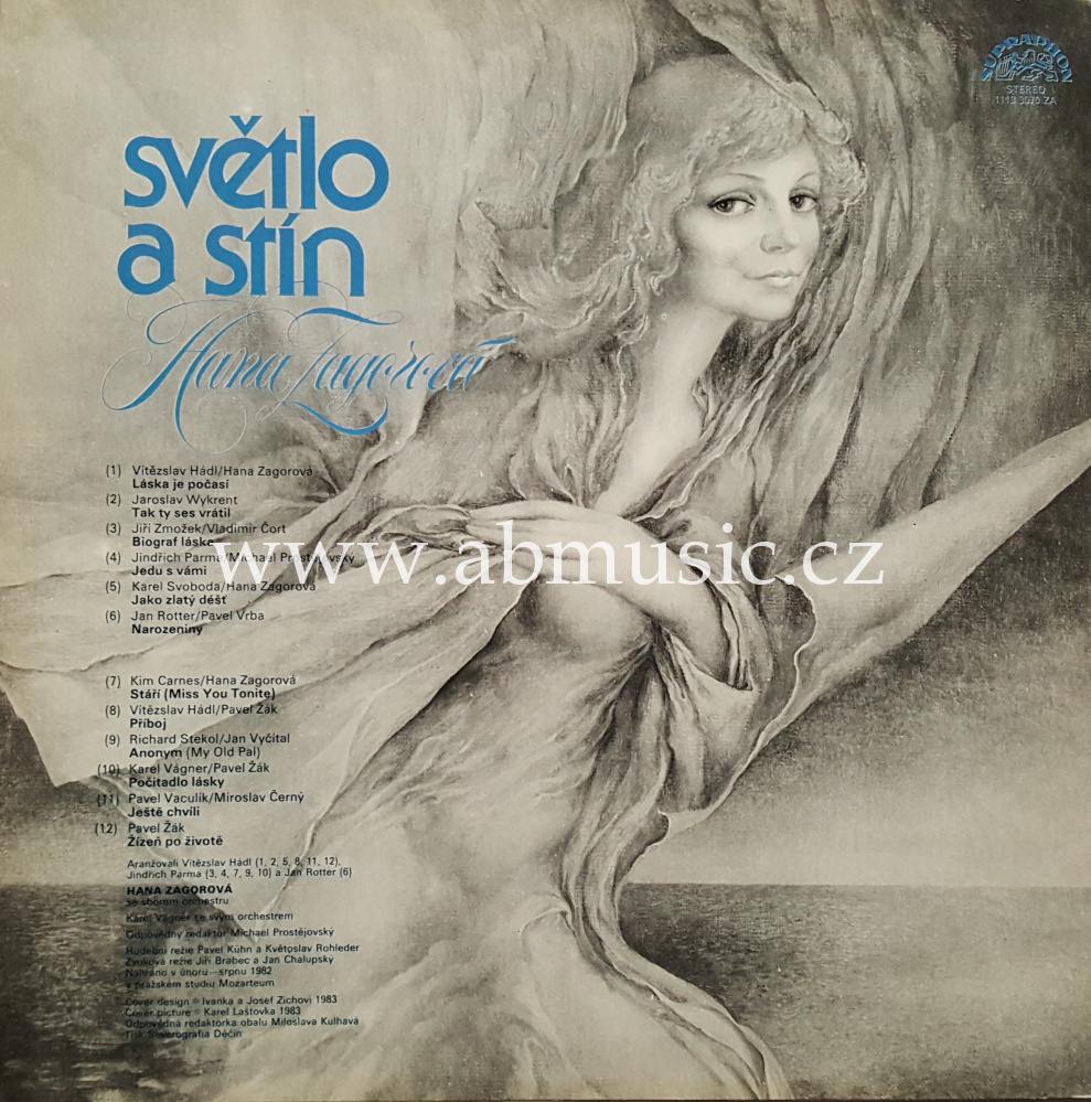 LP Hana Zagorová - Světlo a stín