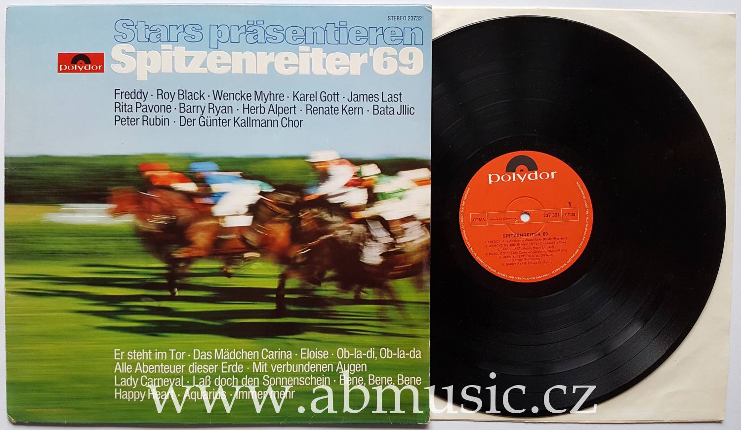 LP Spitzenreiter 69 Karel Gott - Lady Carneval ...