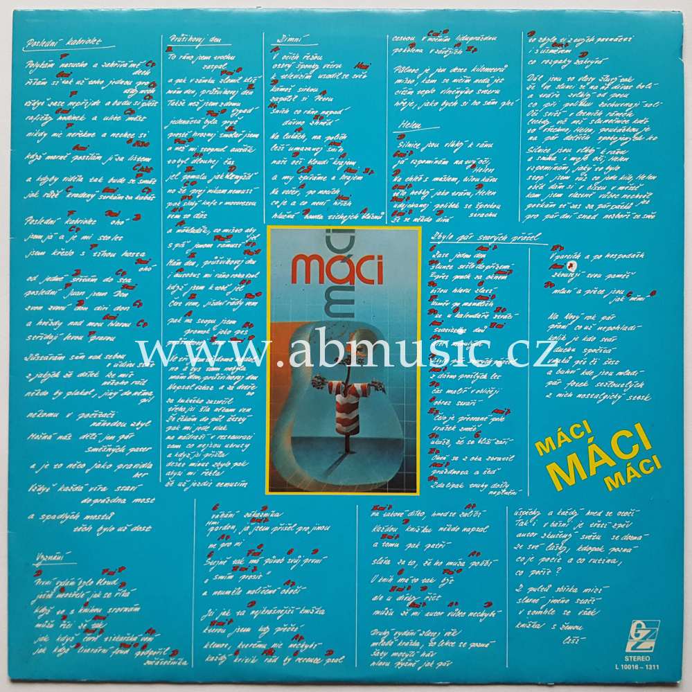 LP Máci - Máci Máci Máci - Green vinyl