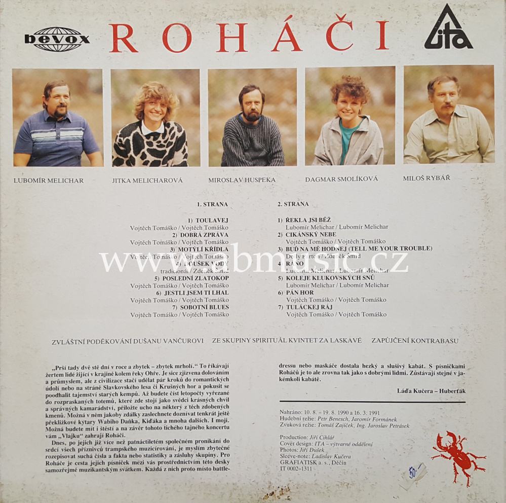 LP ROHÁČI 1991