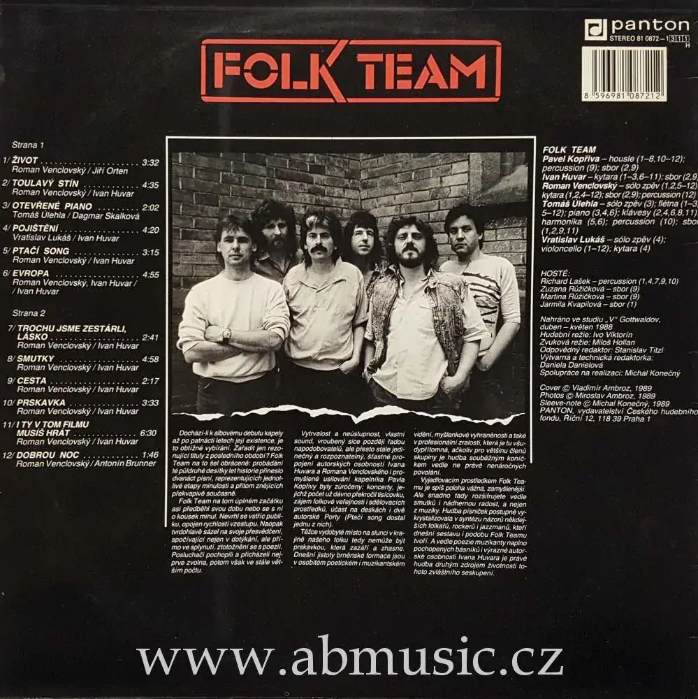 LP Folk Team 1989