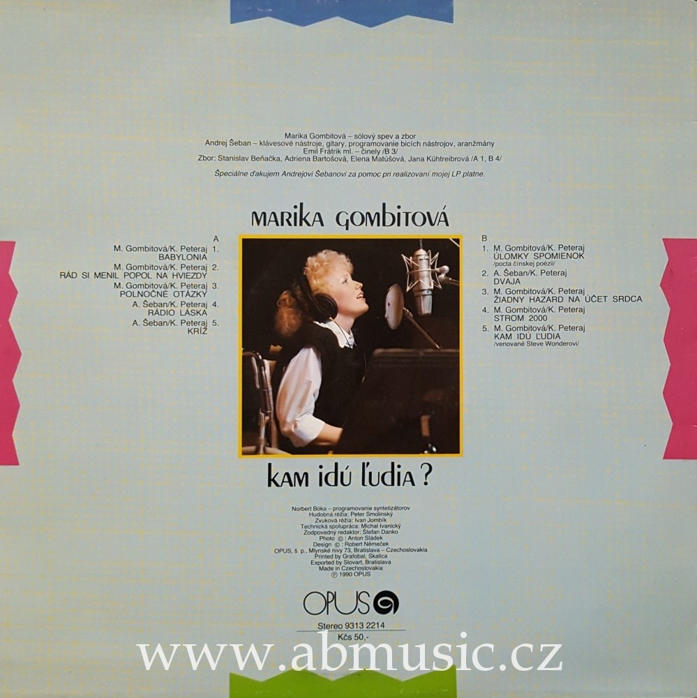 LP Marika Gombitová - Kam idú ľudia ?