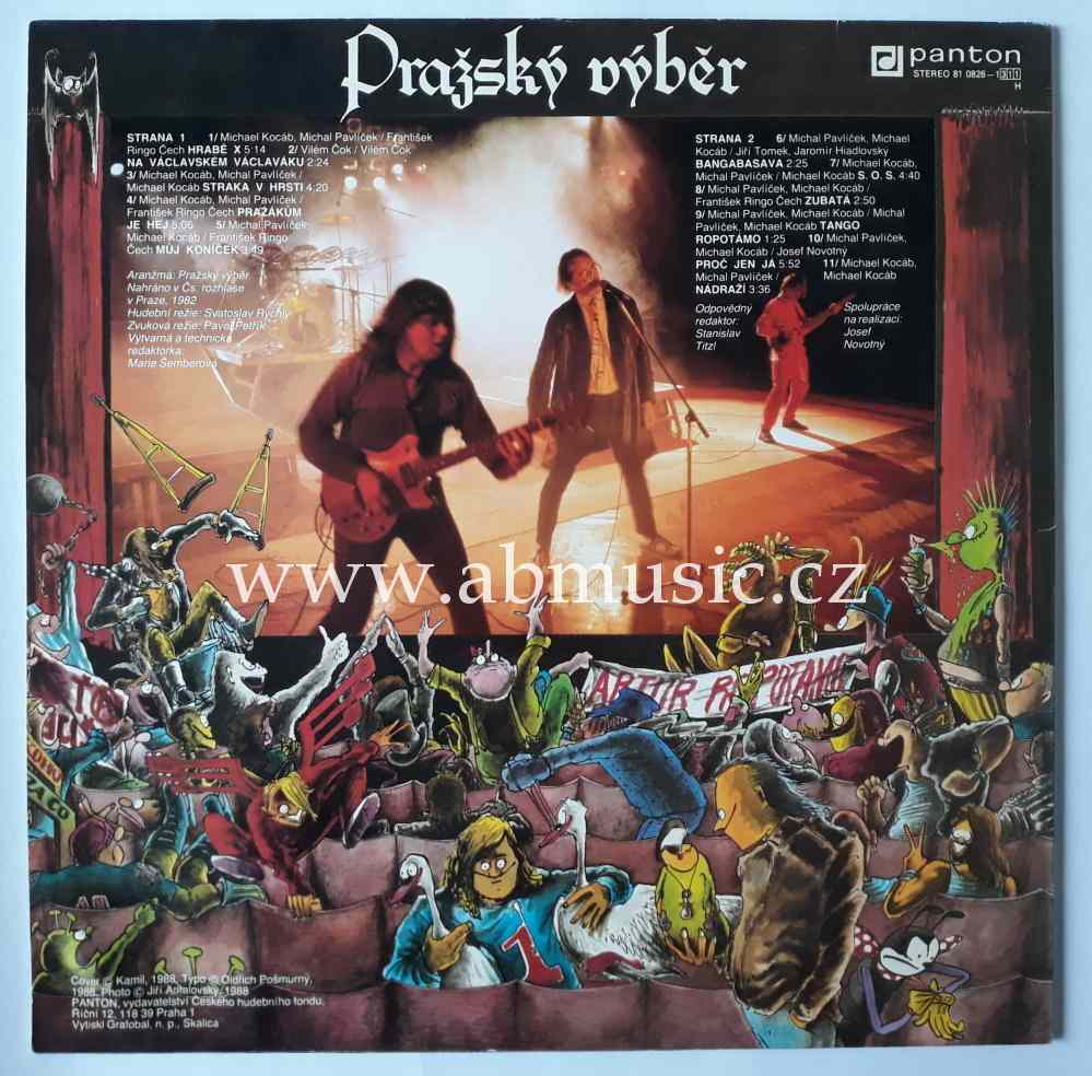LP Pražský výběr - Straka v hrsti originál , vinyl