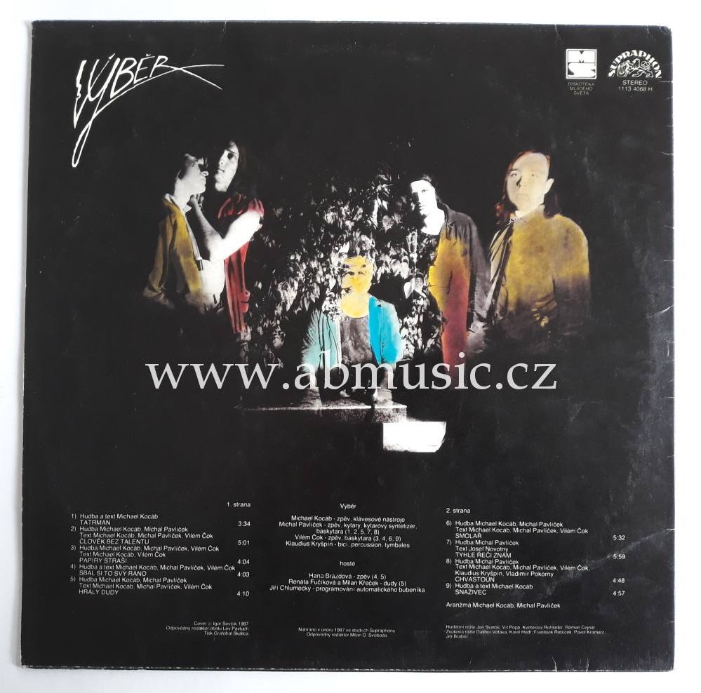 LP Pražský výběr - Výběr , Vinyl