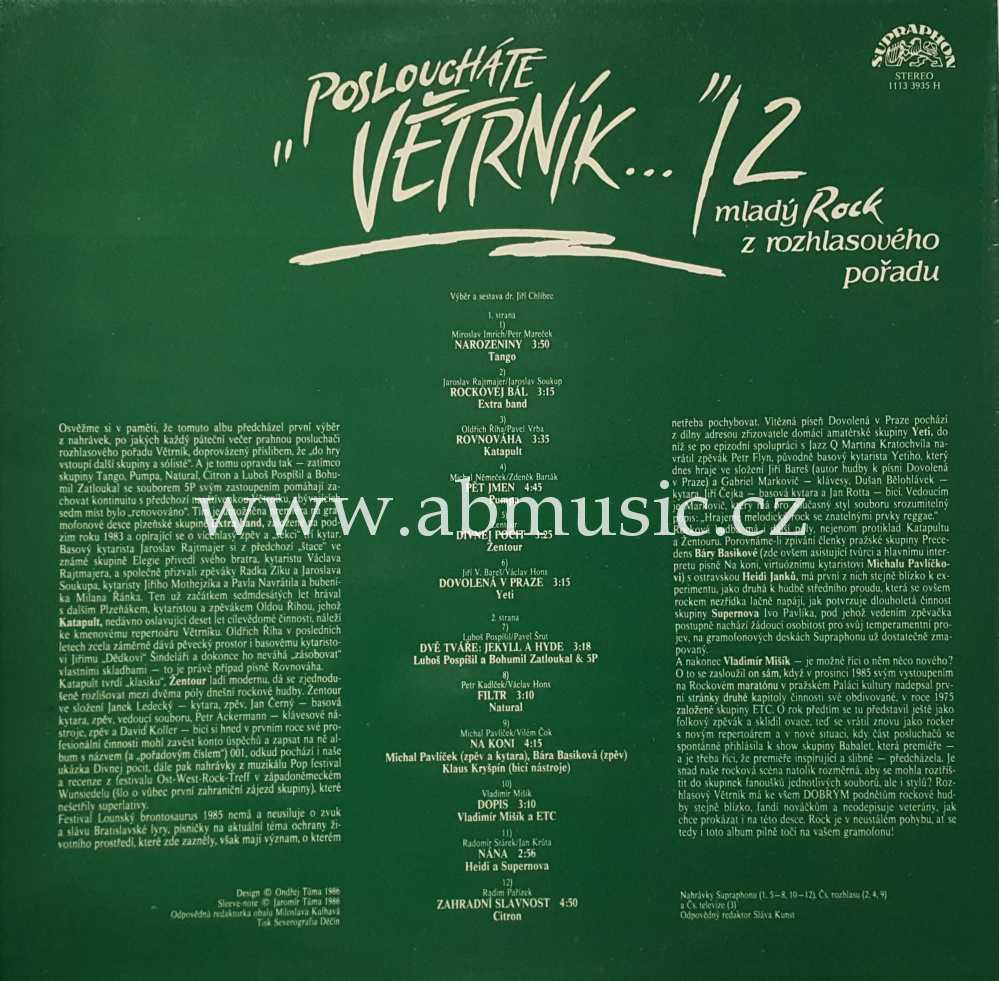 LP Posloucháte Větrník 2 , Mišík , Katapult , Citron ...